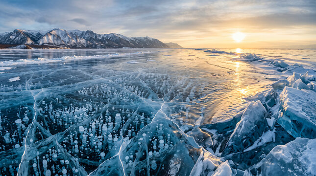 Lake Baikal: The World&rsquo;s Crystal and its Ice Sculptures.