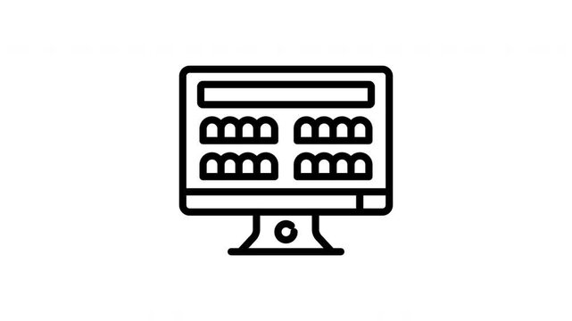 booking animation icon