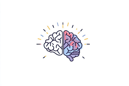 Trusting intuition RGB color icon. Open minded. Stop overthinking. Inner vision. Self awareness. Simple filled line drawing. Editable stroke.