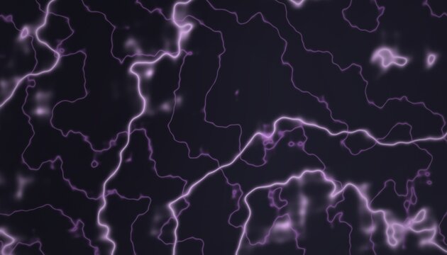 Abstract background with glowing purple lightning lines