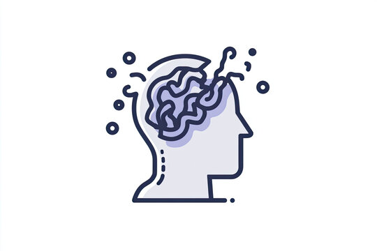 Open mind RGB color icon. Ready for new experience. Freedom and mental state. Psychological help. Simple filled line drawing. Editable stroke. 