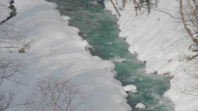 北海道　美瑛川