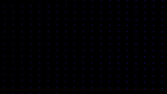 Abstract geometric pattern with evenly spaced dots on dark background