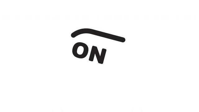 Curved line bold typography on graphic icon, suitable for logo creation, brand identity design, and modern visual branding needs.