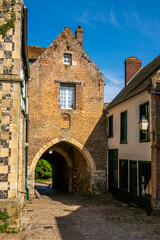 Fototapeta premium La porte de Nevers à Saint-Valery-sur-Somme