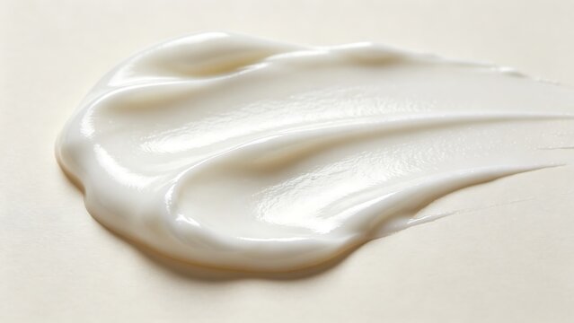Luxury Skincare Cream Texture Closeup for Beauty Advertising