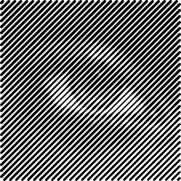 Large vector halftone eye with a transparent background