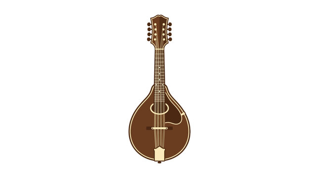 Mandolin Vector Illustration