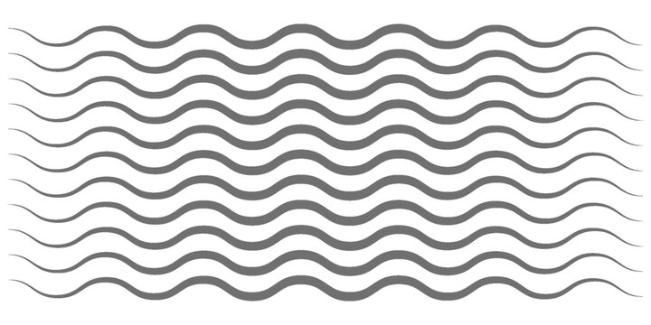 Waves line set. Wave ornament pattern. Set of wavy zigzag lines. Wave thin line background. Vector zigzag and wavy horizontal underline. Vector