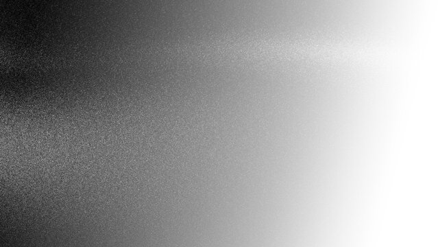Black and gray grainy gradient background with dark noise texture abstract silver fade png banner