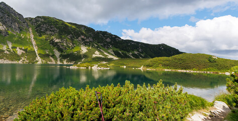 Tranquil Tatra Lake Trail View © Jorens