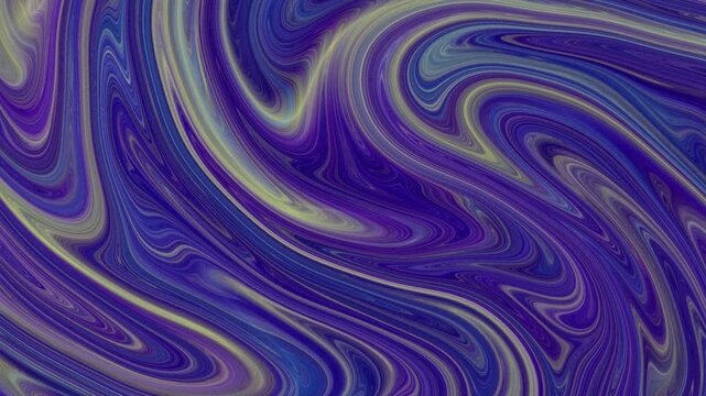 Blue and Purple Neon Fluid Flow Seamless Loop Motion Background
