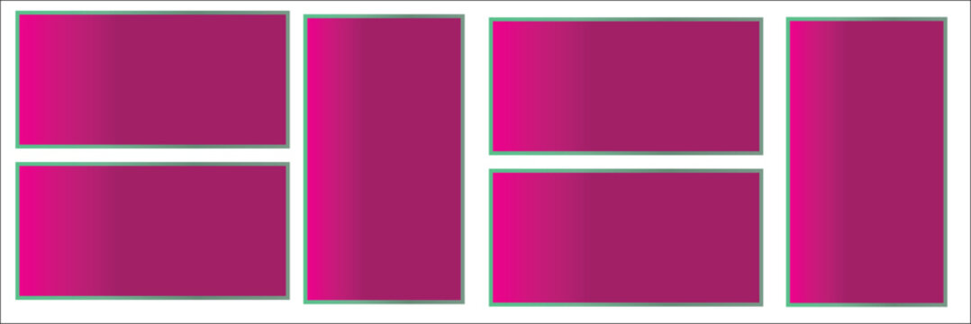 Abstract geometric pattern with magenta rectangles arranged in a grid layout