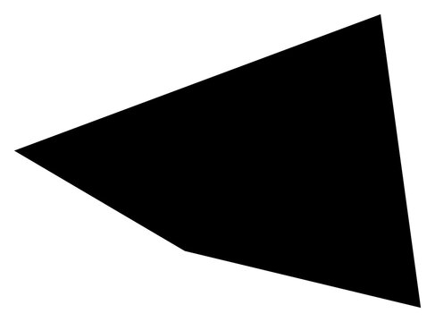A contour map of Ijuw District. Nauruan district silhouette