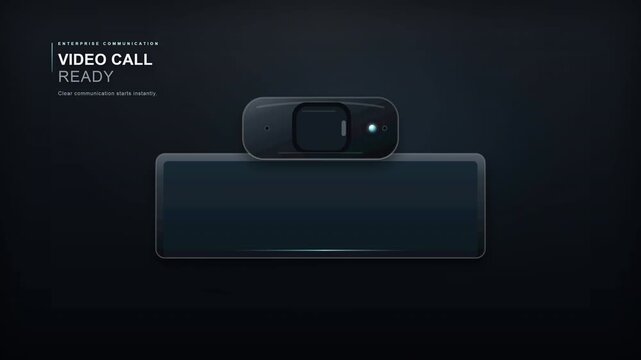 Enterprise communication video call ready clear communication starts instantly.