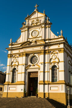Antonio Prado, Brazil - July 24th 2025: Sagrado Cora&ccedil;&atilde;o de Jesus Parish, main church in Ant&ocirc;nio Prado, a historic landmark of the city
