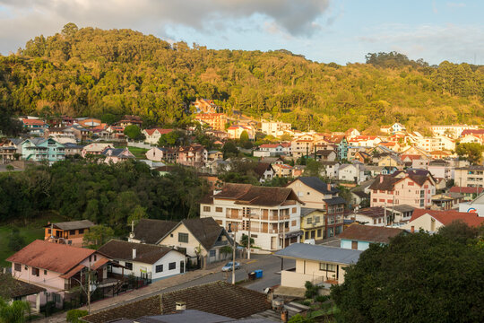 Antonio Prado, Brazil - July 24th 2025: A view from Ant&ocirc;nio Prado, Rio Grande do Sul - the most Italian city in Brazil.