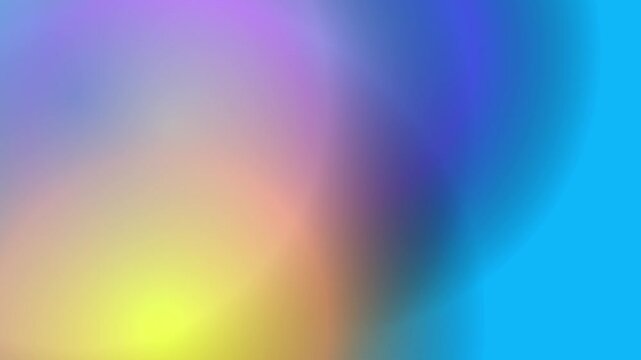 Soft Abstract Motion Background with Colorful Gradient Blend