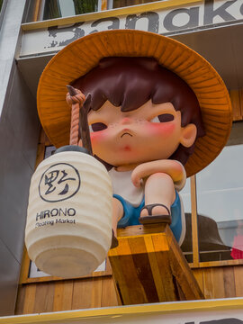 29 July 2026 Colourful Exterior of an Japanese Restaurant in Siam Square BKK Bangkok Thailand