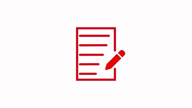 massage icon animation. massages Social Media icon .message box animation icon conversation notice receive 4k video footage.