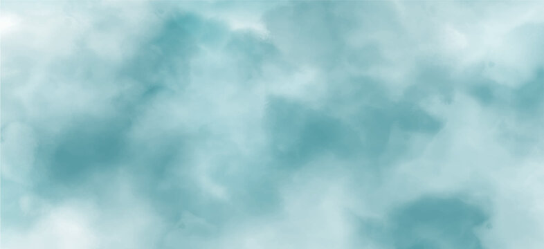 Abstract watercolor art background template. blue watercolor backdrop empty space for text, banner, presentation or product display graphic design
