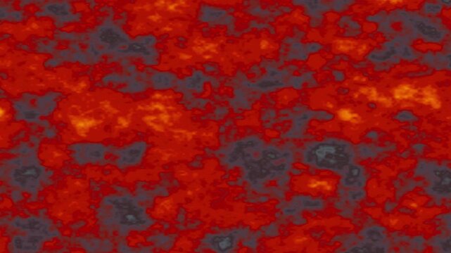 Smooth Abstract Fluid Gradient Background in Vibrant Red and Gray with Soft Motion and Copy Space