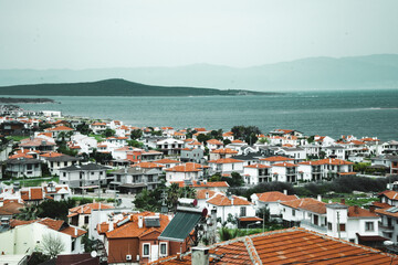 Fototapeta premium Cunda island Ayvalik Turkey Aegean Sea and nature