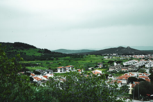 Cunda island Ayvalik Turkey Aegean Sea and nature