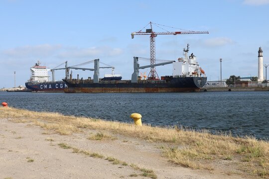 Le port de Dunkerque, ville de Dunkerque, d&eacute;partement du Nord, France
