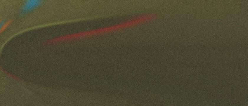 Abstract motion blur background, dark olive green texture with red light streaks, moody cinematic atmosphere for creative design projects