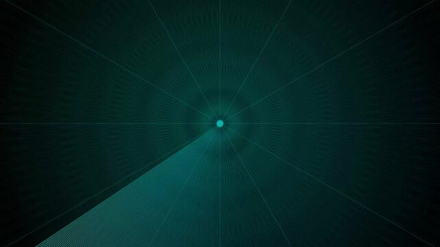 Abstract radar screen digital interface. Futuristic radar screen interface with cyan digital grid and scanning beam. Radar screen showing scan results, Motion graphics of radar concept