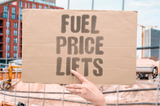 "Fuel Price Lifts" Energy costs climb steadily amid maritime shipping delays. FUEL. PRICE. RISE. ENERGY. SHIPPING.
