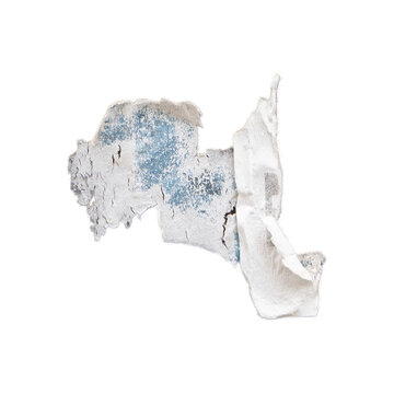 Ripped Paper Decal Texture with Transparent Background
