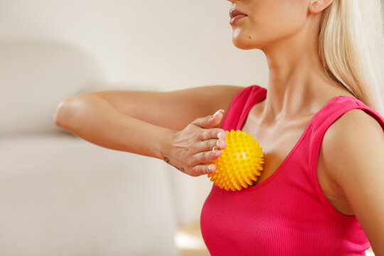 Self-Massage with Massage Ball for Stress Relief and Rehabilitation