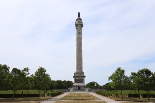 Colonne de la grande arm&eacute;e ou colonne Napol&eacute;on, ville de Boulogne sur Mer, d&eacute;partement du Pas de Calais, France