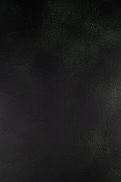 Black Textured Concrete Background with Copy Space