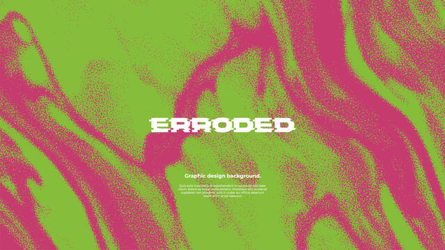Wavy dithered fluid color. Futuristic minimal background.