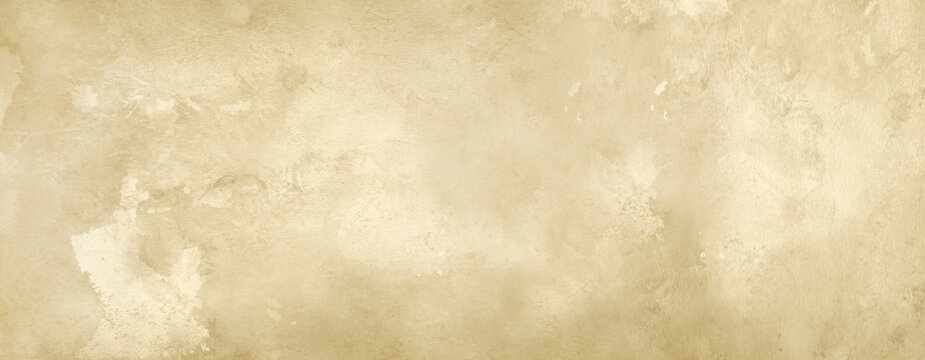 Ancient parchment. Minimalist watercolor background, backdrop. Sand, golden warp, hemp, rich gold, straw beige, vanilla cream, winter white, wheat, dusty yellow, champagne. Abstract textured surface.