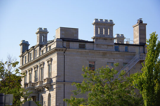 Historic bank building in Kingston, Ontario