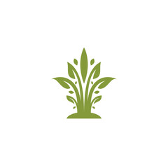 Fototapeta premium Tree with Green leaves Logo Design. Vector Tree Icon Design Concept.