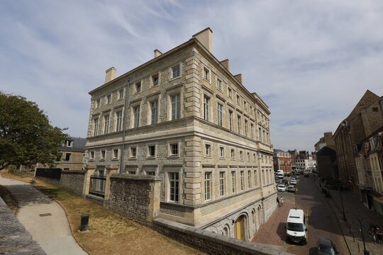 Palais de justice, vue de l'ext&eacute;rieur, ville de Boulogne sur Mer, d&eacute;partement du Pas de Calais, France