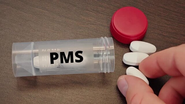 PMS gynecology, urology or hormone topic for clinical therapy tablet taken by a patient