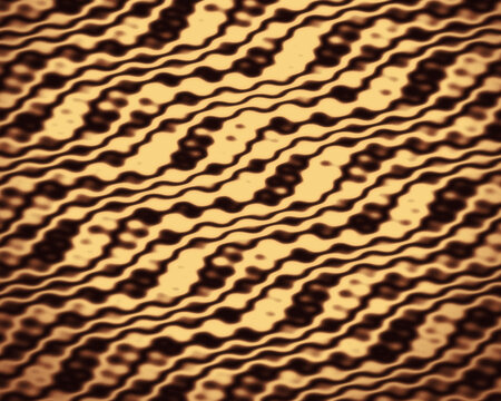 Abstract Golden Wave Pattern, Organic Texture Background, Seamless Digital Art, Warm Earthy Tones, Modern Graphic Design Element