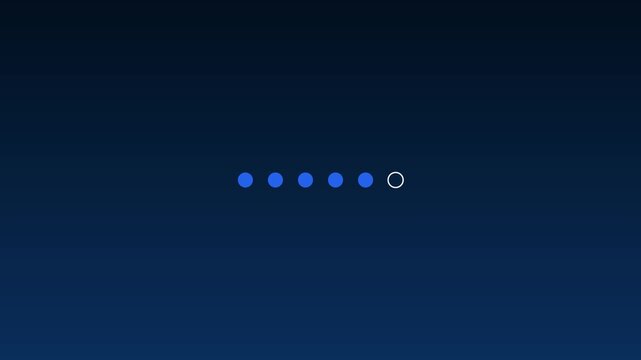 Dots swapping places Liquid Emerald Mint Green Status Sync Loading Icon 4K