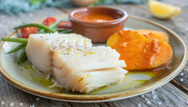 Canary Islands Sancocho Canario Close Up Shot