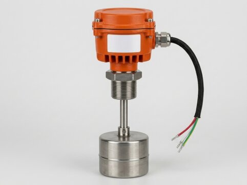 Industrial liquid level float switch sensor with industrial measurement instrumentation stainless