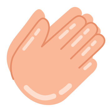 Clapping Hand Icon Design