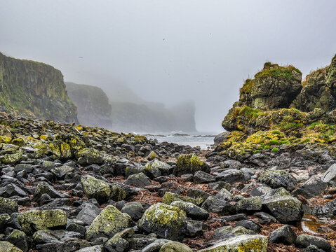 rocks in the sea