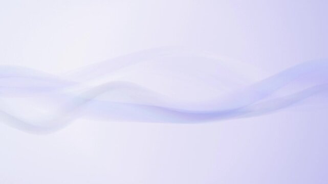 Light blue and purple translucent wave-like forms gently undulate across