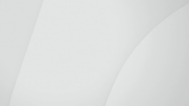 Light gray curved panels shift gently under soft gliding shadows